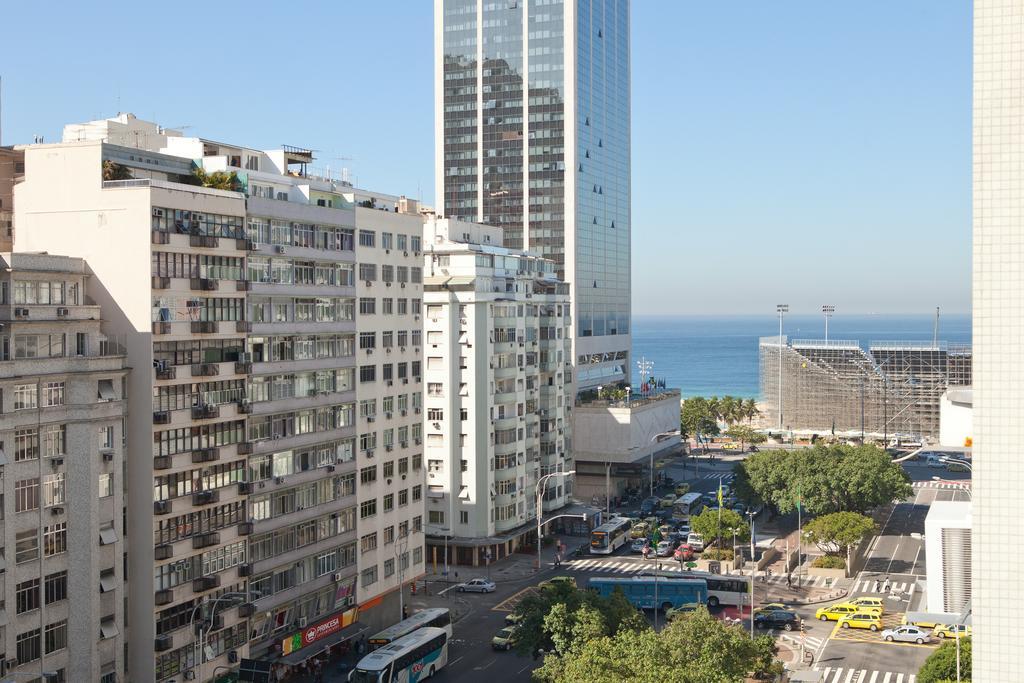 Apartamento Completo Na Praia De Copacabana 02 Quartos Com Vista Lateral Mar Em Andar Alto, Ar, Wifi , Netflix, Pauloangerami Rmvc18 Rio de Janeiro Exterior foto